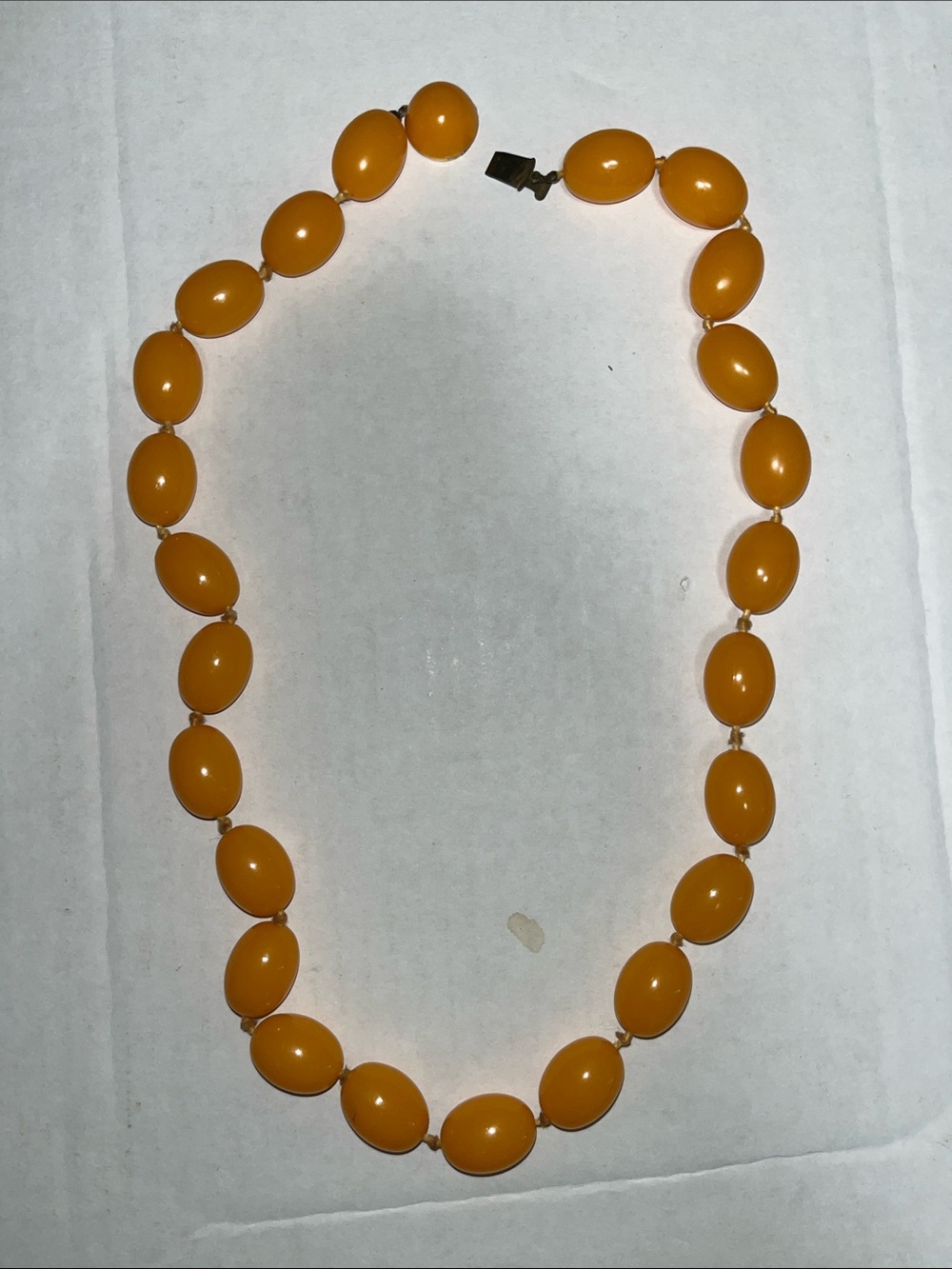 Vintage “kumquat” necklace